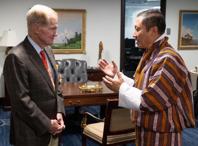 NASA image: Foreign Minister of Bhutan Visits NASA