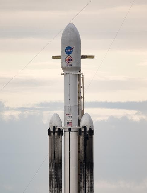 NASA image: Psyche on the Launch Pad