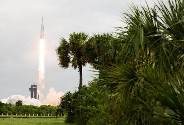 NASA image: Psyche Launch
