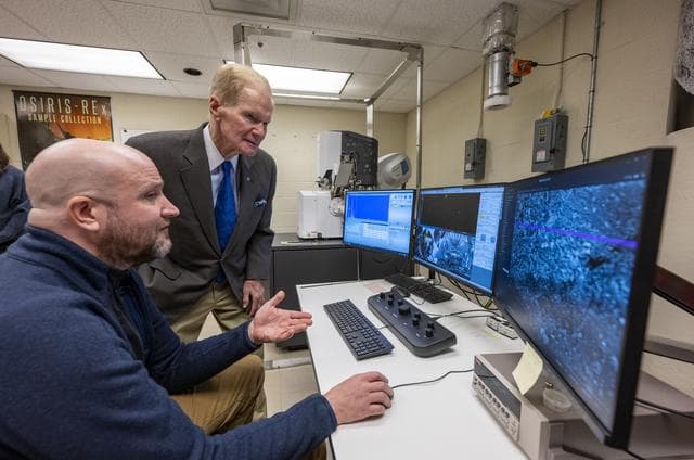NASA image: National Museum of Natural History Unveils First Display of Benn