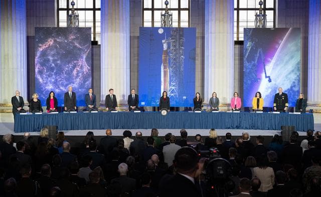 NASA image: National Space Council Meeting