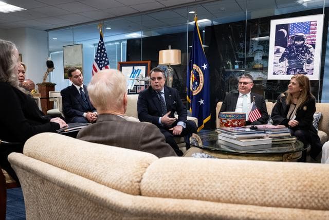 NASA image: NASA Administrator Meets with Bulgarian Minister of Finance