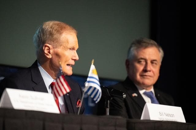 NASA image: Uruguay Signs Artemis Accords