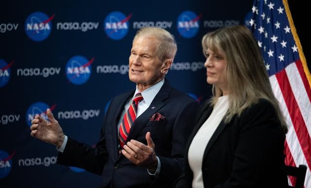 NASA image: NASA Administrator Speaks with ISS Crew about Science