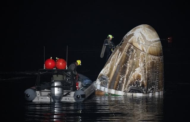 NASA image: NASA’s SpaceX Crew-7 Splashdown