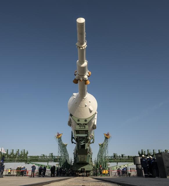 NASA image: Expedition 71 Soyuz Rollout