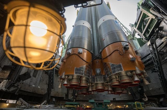 NASA image: Expedition 71 Soyuz Rollout