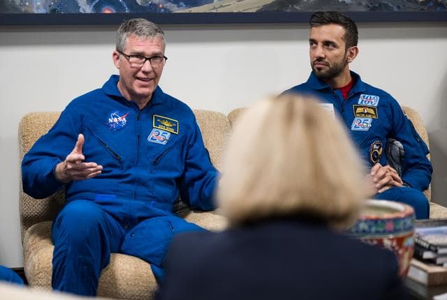 NASA image: NASA Leadership Meets with Crew of Expedition 69