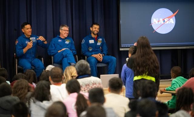 NASA image: Expediton 69 Postflight Visit to Rolling Terrace Elementary Scho