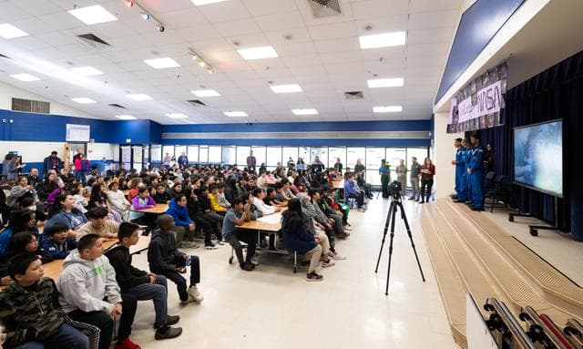 NASA image: Expediton 69 Postflight Visit to Rolling Terrace Elementary Scho