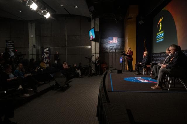 NASA image: NASA Solar Eclipse Media Briefing