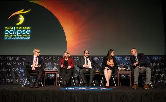 NASA image: NASA Solar Eclipse Media Briefing