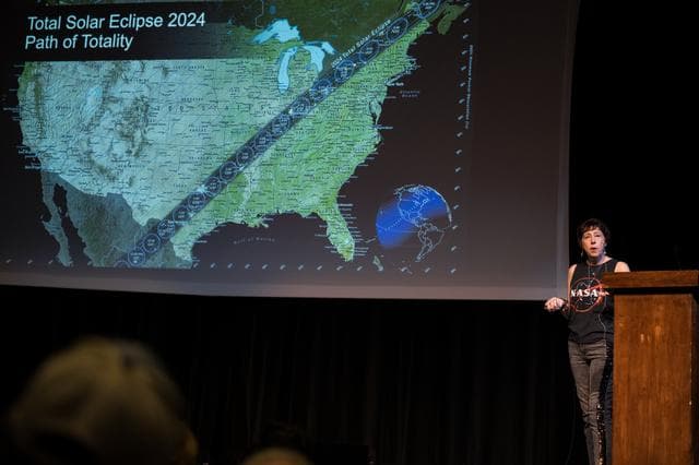 NASA image: NASA Total Solar Eclipse Event at Cailloux Theater