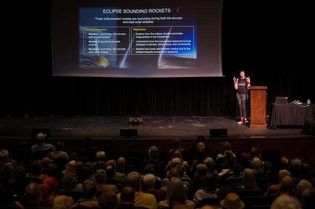 NASA image: NASA Total Solar Eclipse Event at Cailloux Theater
