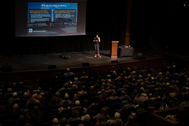NASA image: NASA Total Solar Eclipse Event at Cailloux Theater