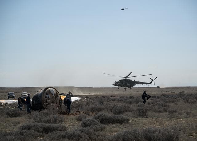 Expedition 70 Soyuz Landing