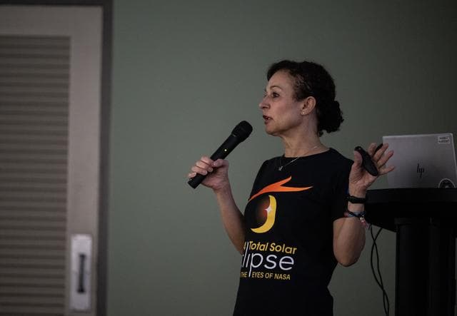 NASA image: NASA Total Solar Eclipse Event at Butt-Holdsworth Memorial Libra