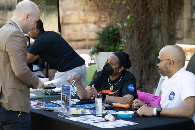 NASA image: NASA HEAT at the Dallas Arboretum