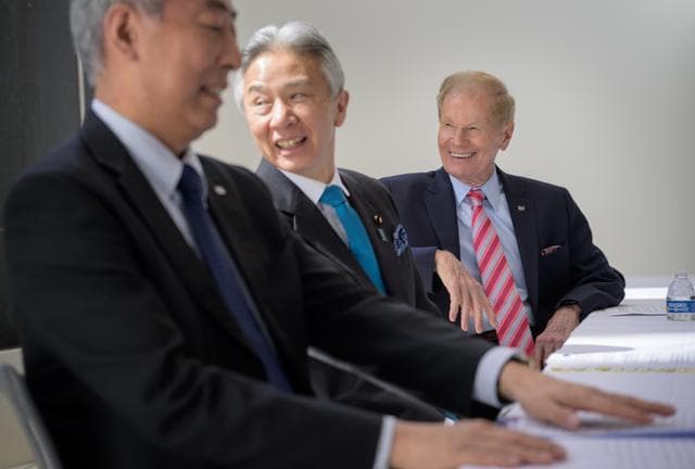 NASA image: NASA and Japan Briefing