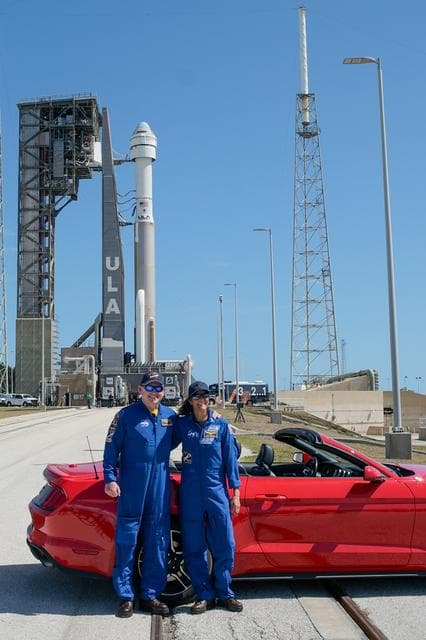NASA image: NASA’s Boeing Crew Flight Test Rollout
