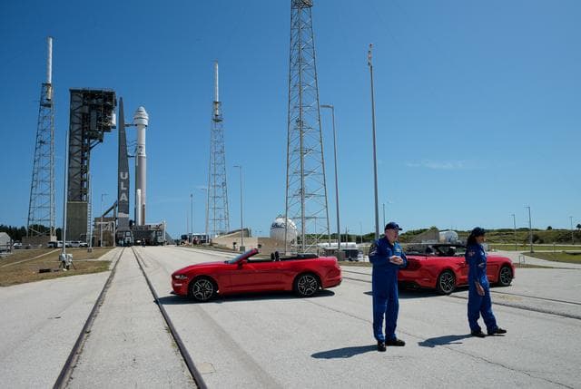 NASA image: NASA’s Boeing Crew Flight Test Rollout