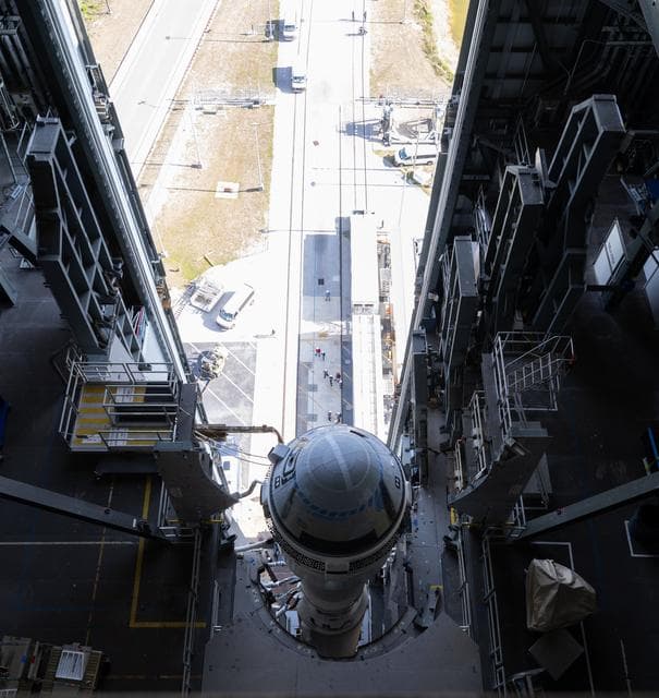 NASA image: NASA’s Boeing Crew Flight Test Rollout