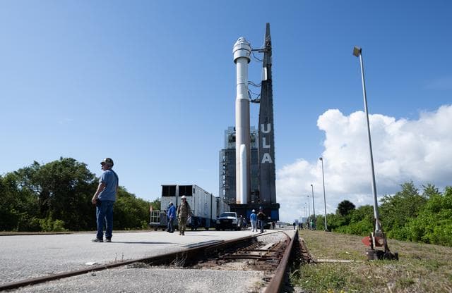 NASA image: NASA’s Boeing Crew Flight Test Rollout