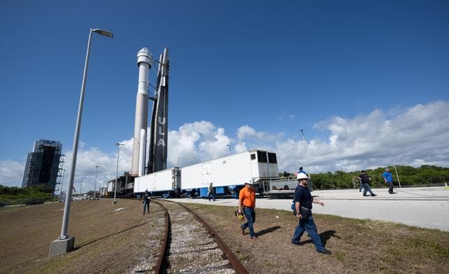NASA image: NASA’s Boeing Crew Flight Test Rollout