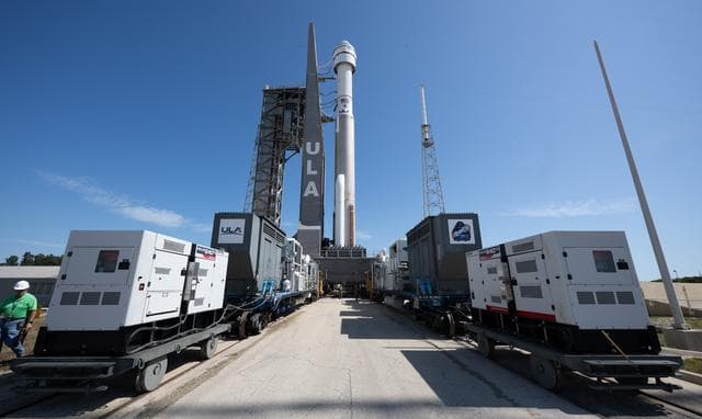 NASA image: NASA’s Boeing Crew Flight Test Rollout