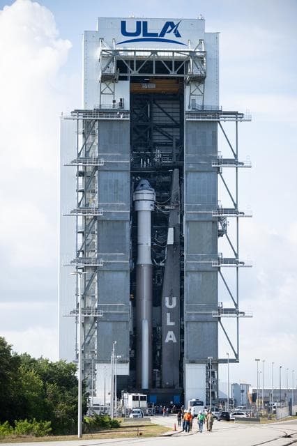 NASA image: NASA’s Boeing Crew Flight Test Rollout