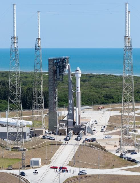 NASA image: NASA’s Boeing Crew Flight Test Rollout
