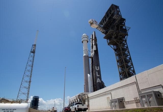 NASA image: NASA’s Boeing Crew Flight Test Rollout