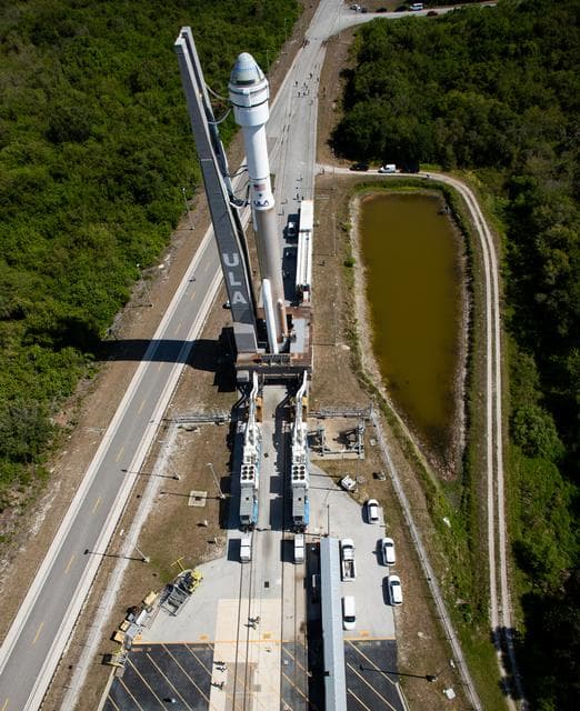NASA image: NASA’s Boeing Crew Flight Test Rollout
