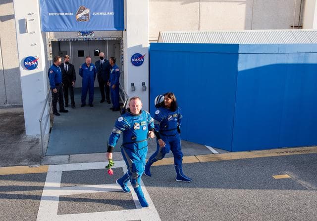 NASA image: NASA’s Boeing Crew Flight Test Walkout