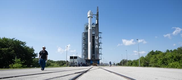NASA image: NASA’s Boeing Crew Flight Test Rollout