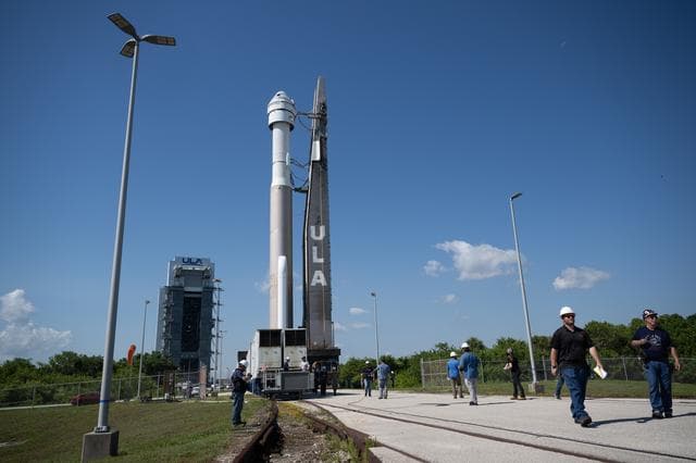NASA image: NASA’s Boeing Crew Flight Test Rollout