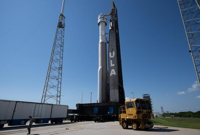NASA image: NASA’s Boeing Crew Flight Test Rollout
