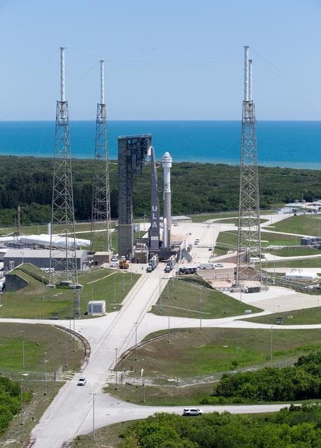 NASA image: NASA’s Boeing Crew Flight Test Rollout
