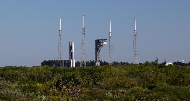 NASA image: NASA’s Boeing Crew Flight Test Rollout