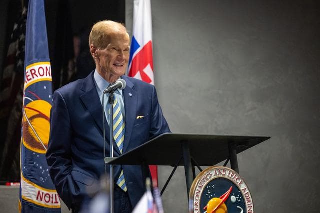NASA image: Slovakia Artemis Accords Signing