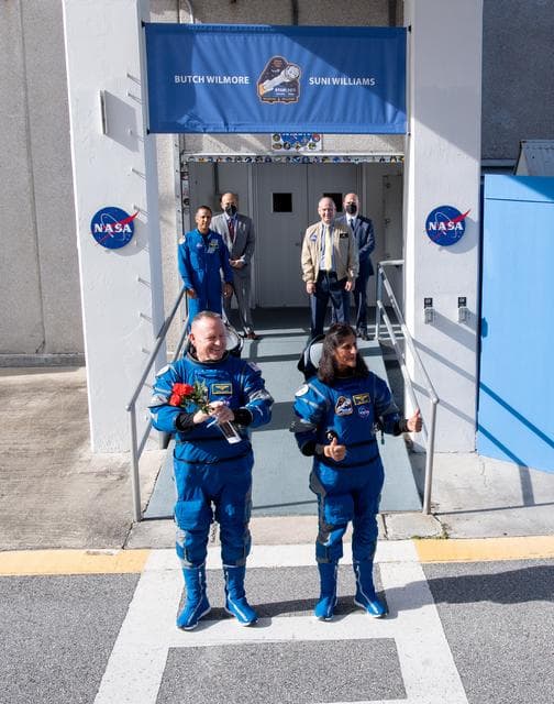 NASA image: NASA’s Boeing Crew Flight Test Walkout