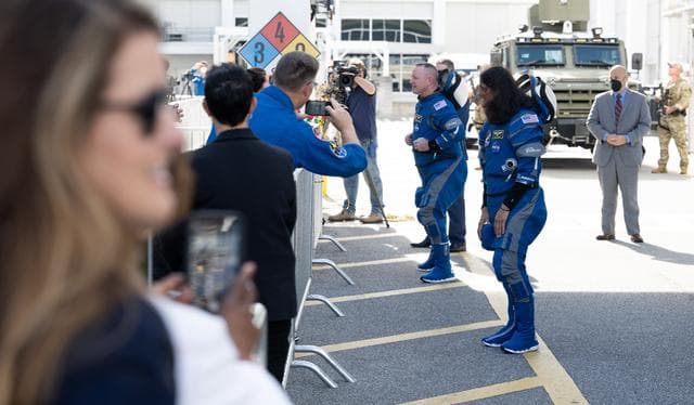 NASA image: NASA’s Boeing Crew Flight Test Walkout