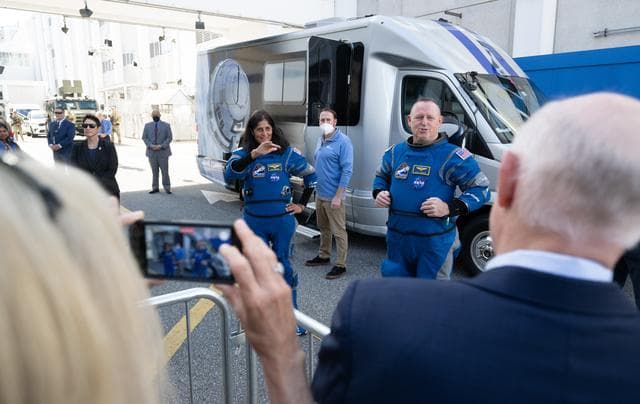 NASA image: NASA’s Boeing Crew Flight Test Walkout