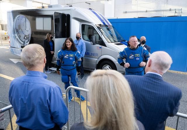 NASA image: NASA’s Boeing Crew Flight Test Walkout