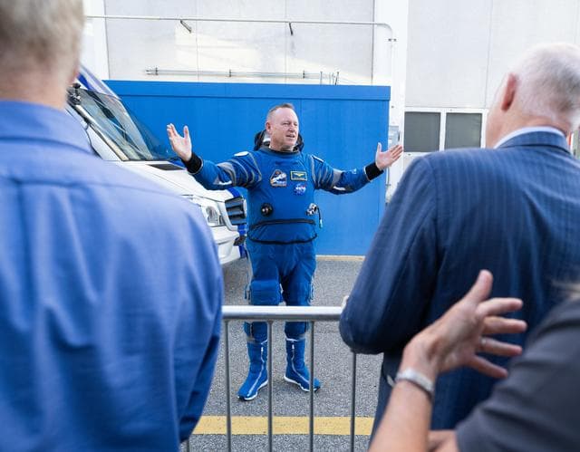 NASA image: NASA’s Boeing Crew Flight Test Walkout