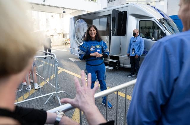 NASA image: NASA’s Boeing Crew Flight Test Walkout