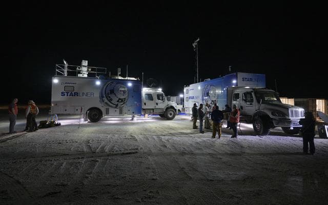 NASA image: Boeing  Crew Flight Test Landing Mission Dress Rehearsal