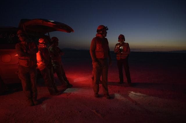 NASA image: Boeing  Crew Flight Test Landing Mission Dress Rehearsal