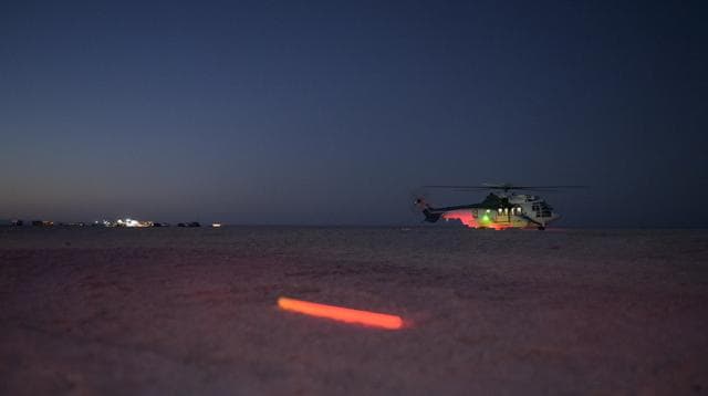 NASA image: Boeing  Crew Flight Test Landing Mission Dress Rehearsal