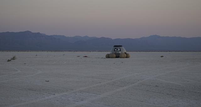 NASA image: Boeing  Crew Flight Test Landing Mission Dress Rehearsal